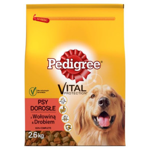 Pedigree Protection Psy dorosłe Karma z wołowiną & drobiem 2,6 kg