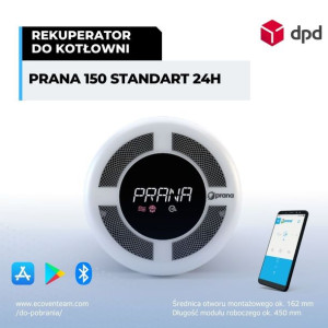Rekuperator FILTR ścienny PRANA 150 STANDARD