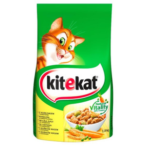 Kitekat Karma pełnoporcjowa z kurczakiem i warzywami 1,8 kg