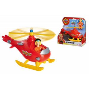 Strażak Sam - Helikopter Wallaby Mini - Auto + Figurka - Simba - 925-2507