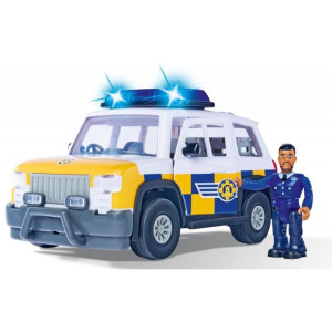 Strażak Sam - Jeep Policyjny 4x4 - Auto + Figurka - Simba - 925-2578