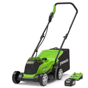 24V Kosiarka 33 cm GREENWORKS GD24LM33K4 - Zestaw ładowarka + akumulator 4A