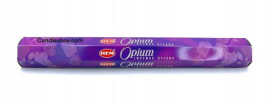 Kadzidełka indyjskie zapachowe OPIUM 20SZT HEM