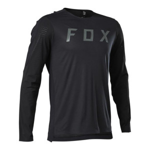 Koszulka rowerowa FOX FLEXAIR PRO BLACK czarny