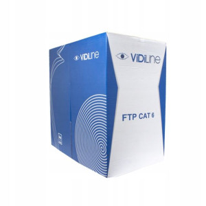 Kabel Skrętka Ftp Cat 6 Drut Cca Hq - 305m