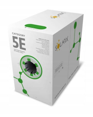 Kabel skrętka UTP kat. 5e do kamer monitoringu IP