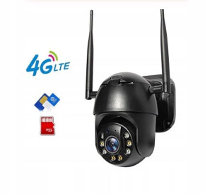 Kamera 4g Gsm Lte Obrotowa Monitoring Domu Placu