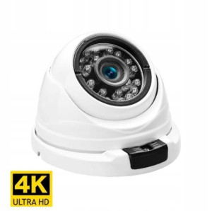 Kamera 8MP 4K IP zewnętrzna kamera H.265 Onvif Poe