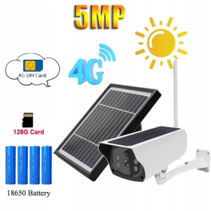 kamera na akumulator 2x panel solarny fotopułapka
