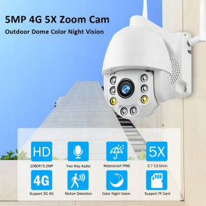 Kamera Obrotowa 3g 4g Lte Gsm 5mpx Monitoring