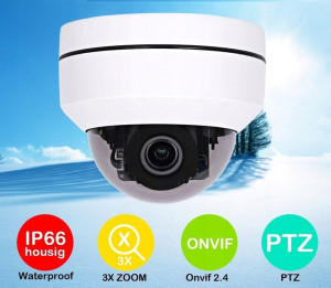 Kamera Obrotowa Ahd Cvi Tvi 2mpx Ptz 4x Zoom Ir50