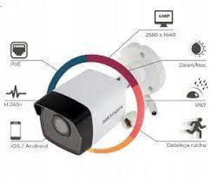 Kamera tubowa IP Hikvision DS-2CD1041G0-I/PL 4Mpx