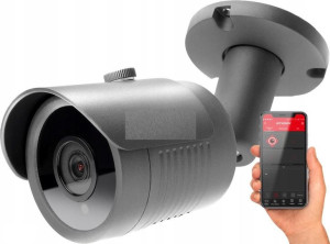 Kamera tubowa sieciowa IP 5MPx 2,8mm IR30 black