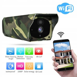 Kamera Wifi Na Baterie Z Panelem Solarnym 2mpx