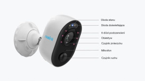 Kamera Wifi Reolink Lumus Z Doświetleniem