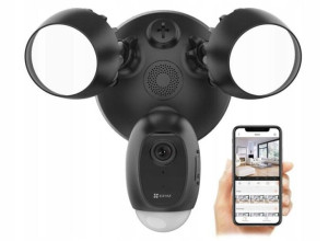 Kamera Wifi Z Reflektrorem I Czujką Audio Lc1c Ez