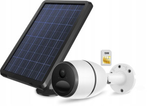 Kamera zewnętrzna IP bezprzewodowa + Panel Solarny