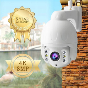 Kamera Zewnętrzna Obrotowa 5x Zoom WiFi 8MPx 4K