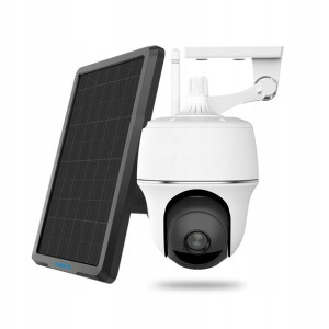 Kamera Zewnętrzna Obrotowa Z Panelem Solarnym