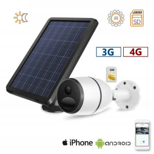 Kamerka LTE 4G 3G GSM solarna panel solarny