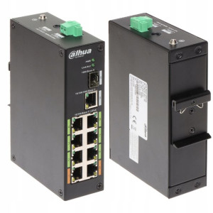 LR2110-8ET-120 Dahua switch przemysłowy 8 portów