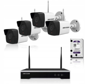 Monitoring HikVision WiFi KIT 4x2MP NK42W0-1T(WD)