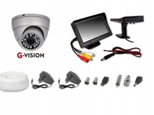 Najtańszy zestaw do monitoringu + Monitor LCD fv23