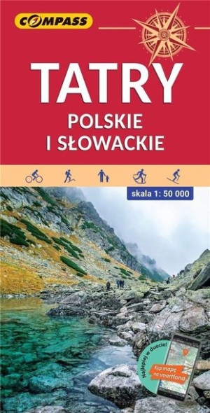 Mapa tur. - Tatry Polskie i Słowackie 1:50 000 praca zbiorowa