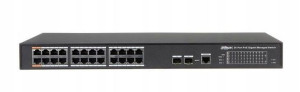 Switch 24 Portowy + 2x Sfp Dahua Pfs4226-24gt-240