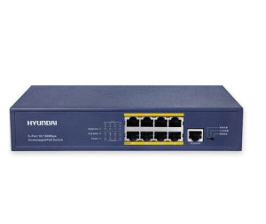 Switch 8 x PoE HYUNDAI HYU-263 transmisja do 250m