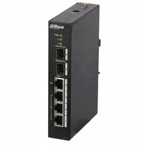 Switch przemysłowy Dahua PFS3206-4P-96 czarny