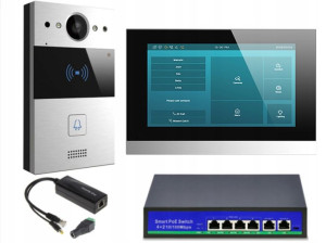 Wideodomofon jednorodzinny z monitorem 7"