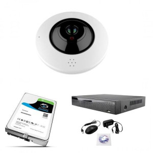Zestaw 1x KAMERA IP FISHEYE FHD 2Mpx LMDEF300 fv