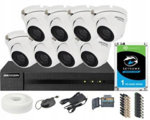 Zestaw do monitoringu 4Mpx, - Hikvision Hiwatch