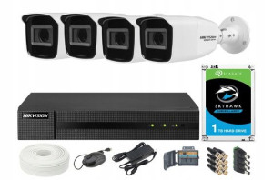 Zestaw do monitoringu 4w1, - Hikvision Hiwatch