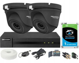 Zestaw do monitoringu Hikvision Black