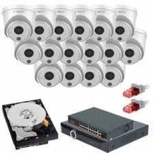 Zestaw Monitoringu 10 Kamer 4Mpx IP PoE APKA P2P