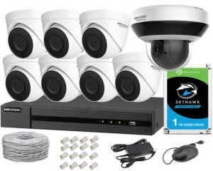 Zestaw monitoringu 4Mpx NVR 8xPoE Hikvision