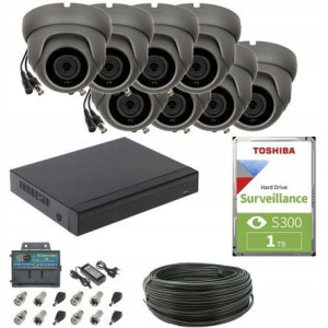 Zestaw Monitoringu 8 Kamer APTI 5Mpx Dysk 1TB APKA