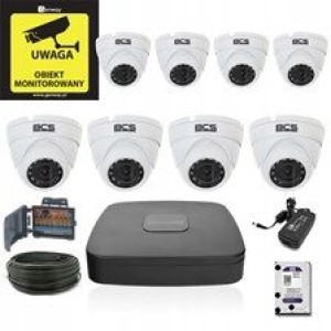 Zestaw Monitoringu BCS-XVR0801E-III