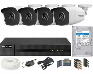 Zestaw monitoringu CCTV, - Hikvision Hiwatch