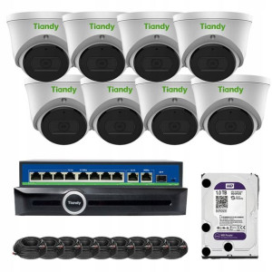 Zestaw monitoringu IP Tiandy 5Mpx Starlight