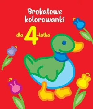 Brokatowe kolorowanki dla 4-latka praca zbiorowa