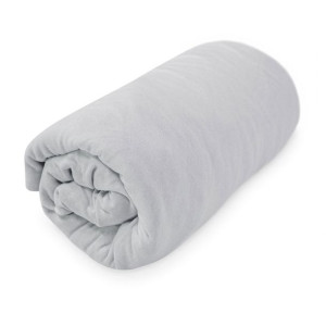Prześcieradło jersey z gumką BASIC POPIEL 220x200
