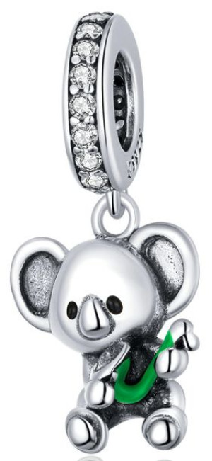 Charms Srebro - Koala