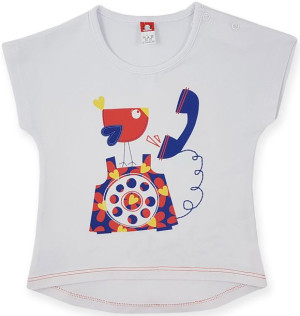 Koszulka Bluzka T-shirt Kwiatki na lato 80