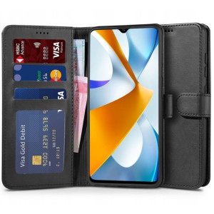 Tech-Protect Etui Wallet XIAOMI POCO C40 czarny