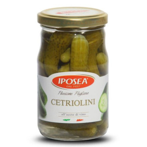 Iposea Cetriolini - ogórki w occie winnym (290 g)
