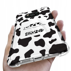 Etui Antishock do XIAOMI POCO X3 Case KRÓWKA Wzory