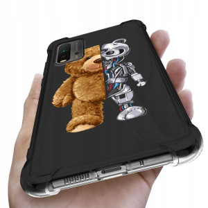 Etui ANTISHOCK do XIAOMI REDMI 9T Bearbrick Wzory